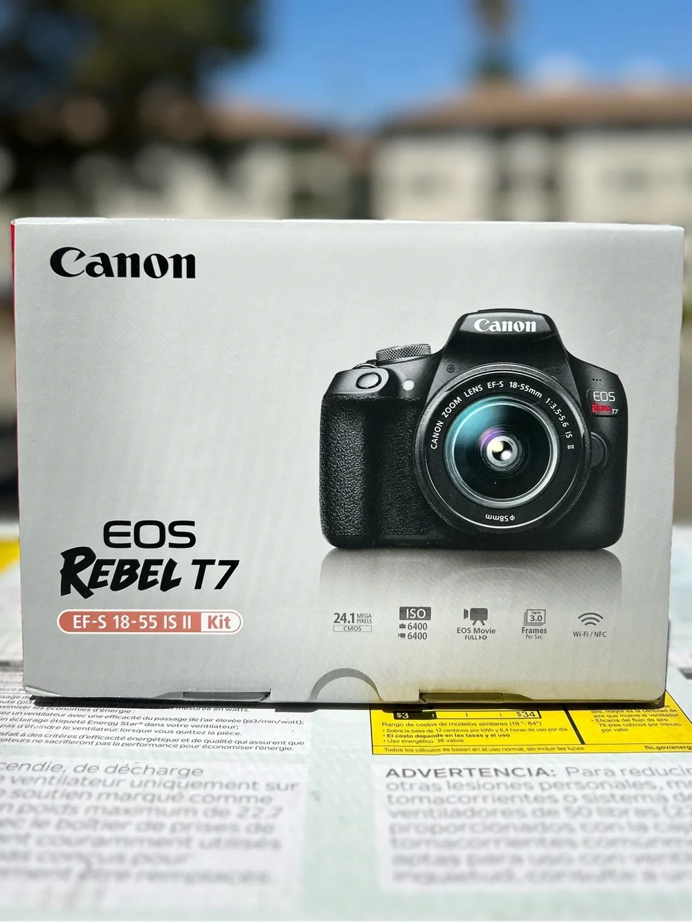 Canon EOS Rebel T7 EF-S 18-55 IS II Kit